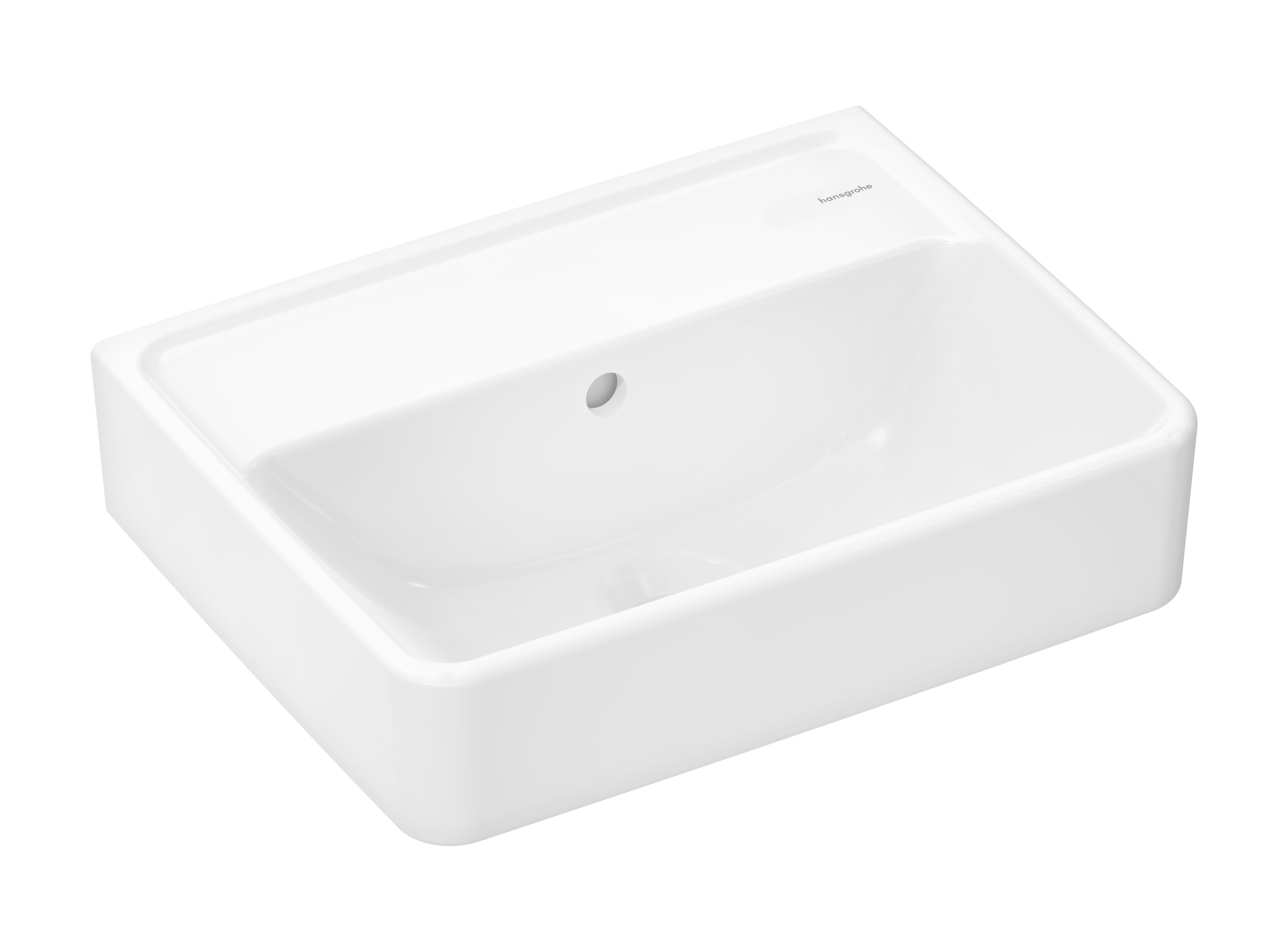 Hansgrohe Xanuia Q lavabo 45x34 cm rectangular clásico blanco 60229450