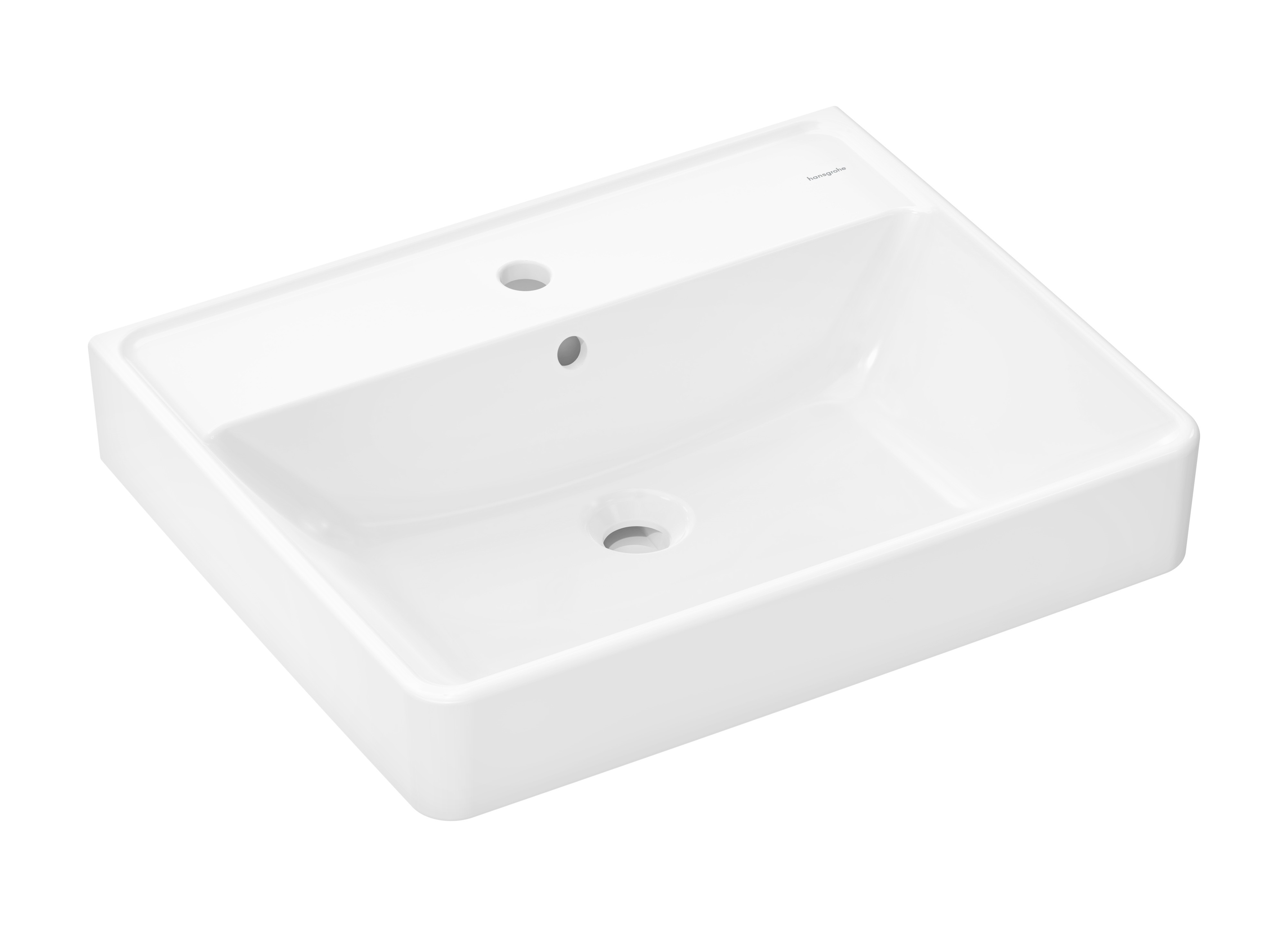 Hansgrohe Xanuia Q lavabo 60x48 cm rectangular clásico-sobre encimera blanco 60243450
