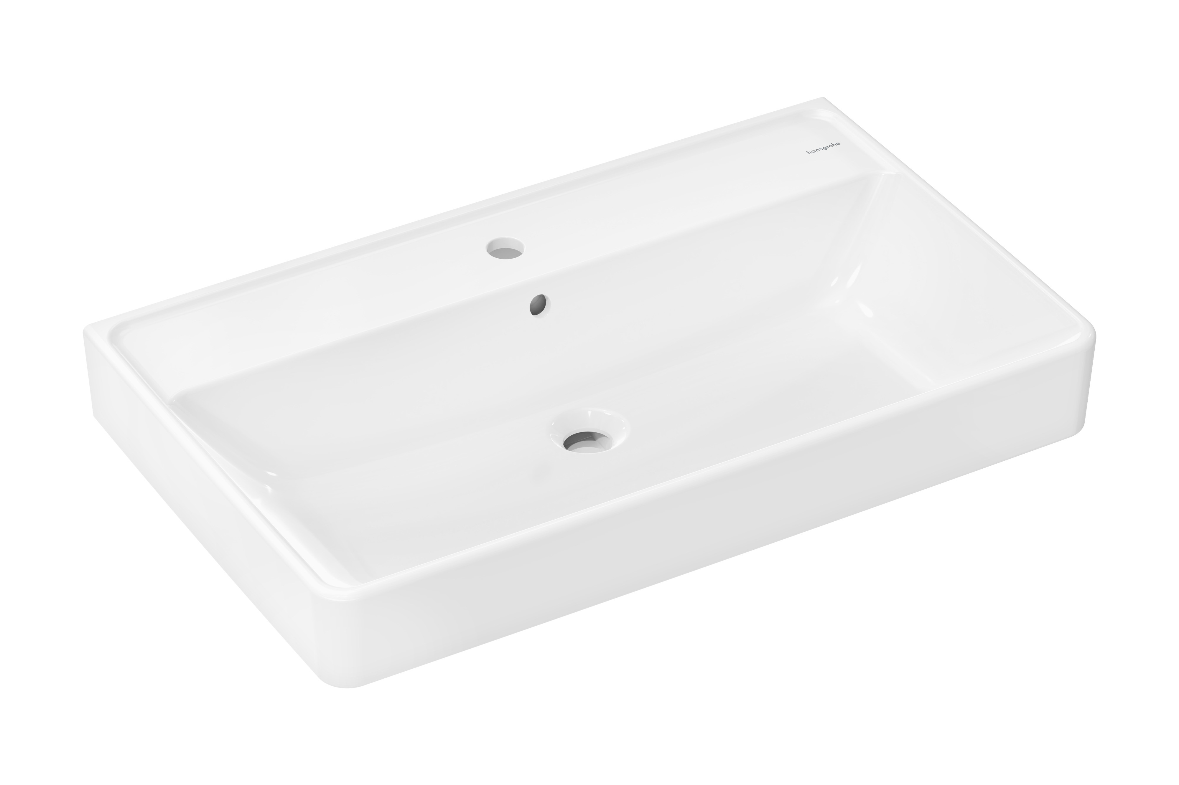 Hansgrohe Xanuia Q lavabo 80x48 cm rectangular clásico-sobre encimera blanco 60250450
