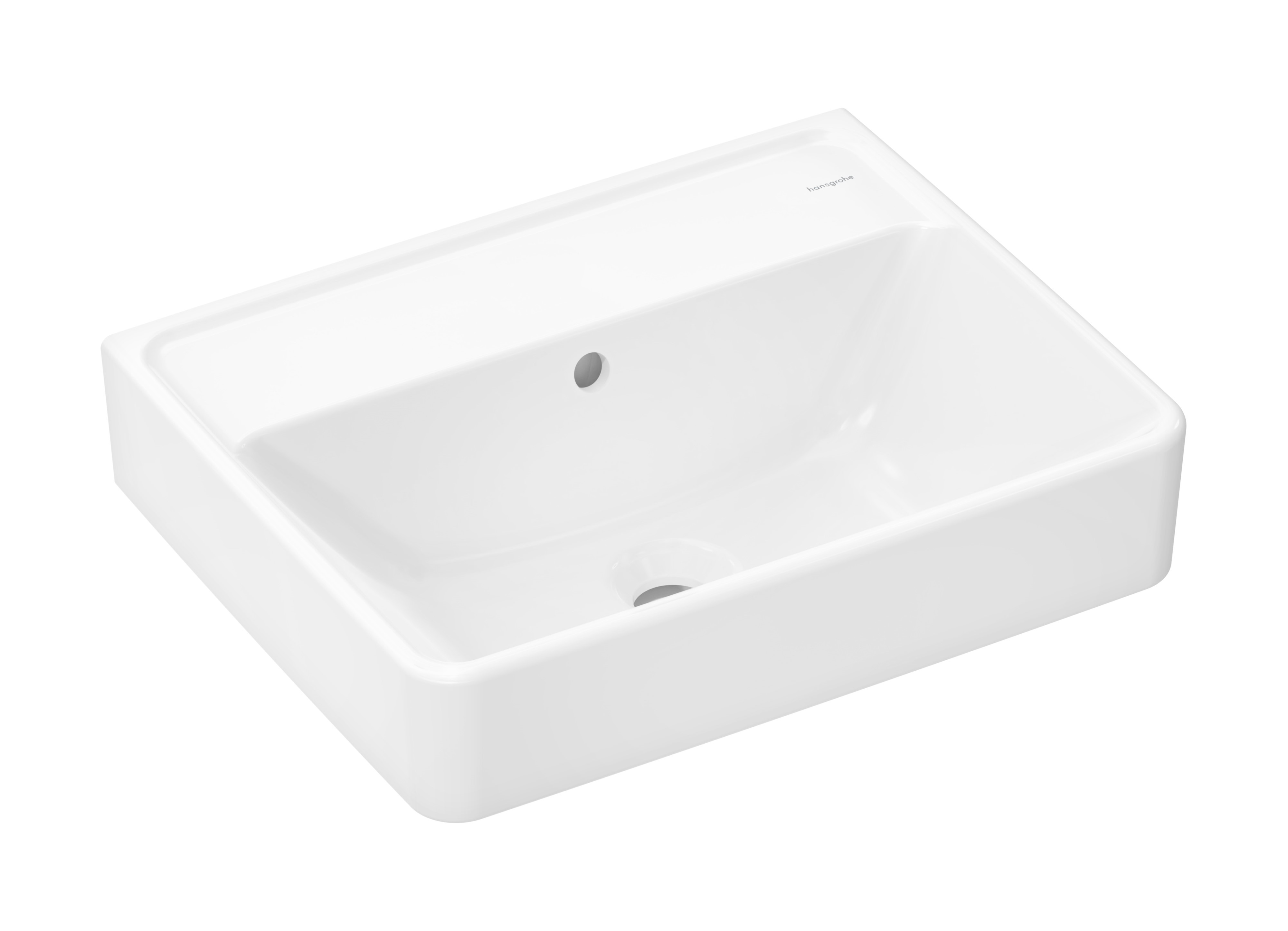Hansgrohe Xanuia Q lavabo 50x39 cm rectangular clásico blanco 61143450