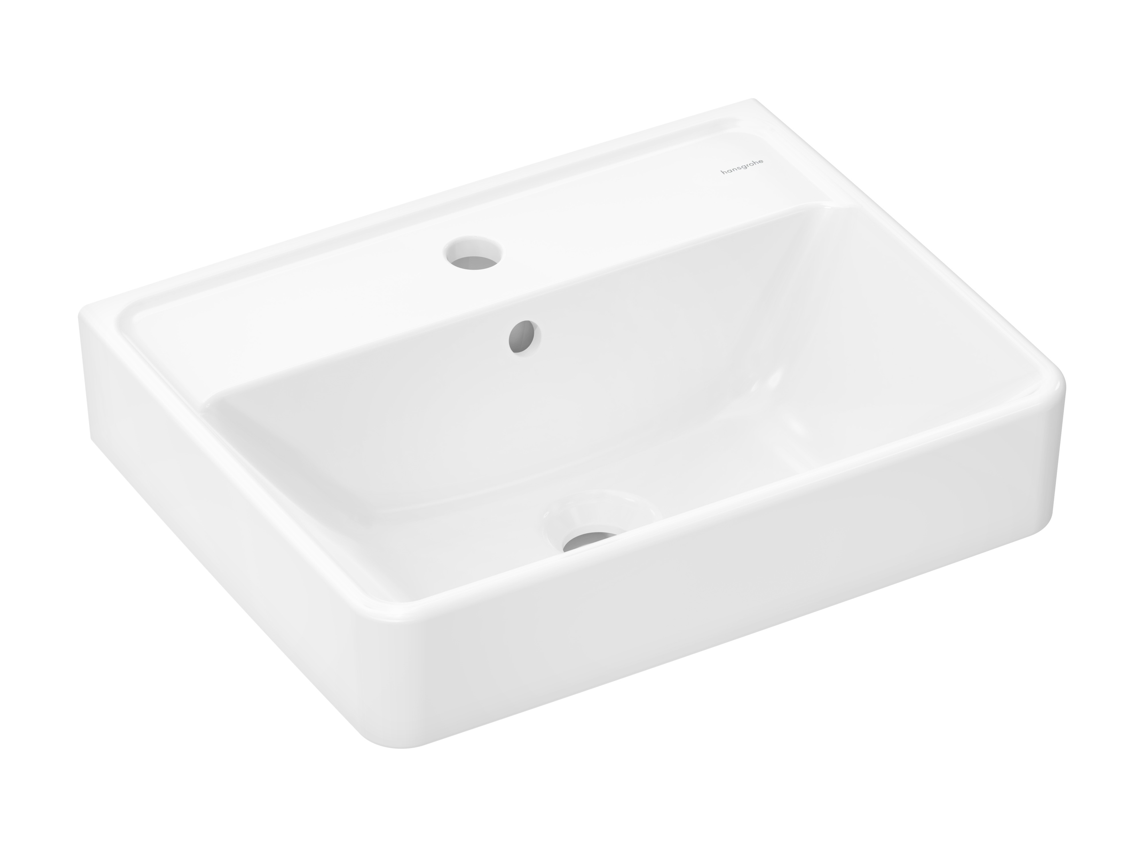 Hansgrohe Xanuia Q lavabo 50x39 cm rectangular clásico blanco 61008450