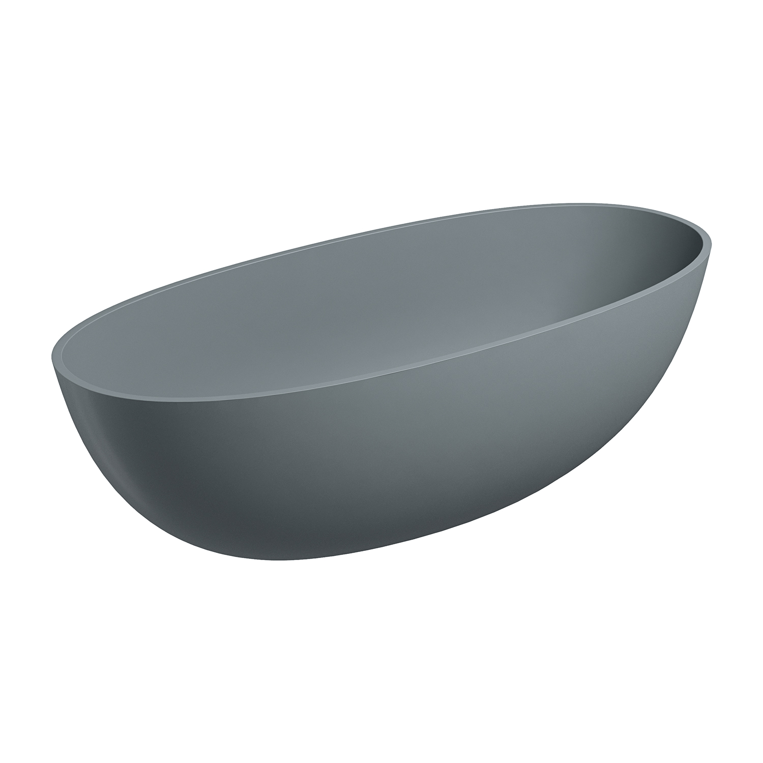 Omnires Shell M+ bañera exenta 175x78 cm oval SHELL175WWAG