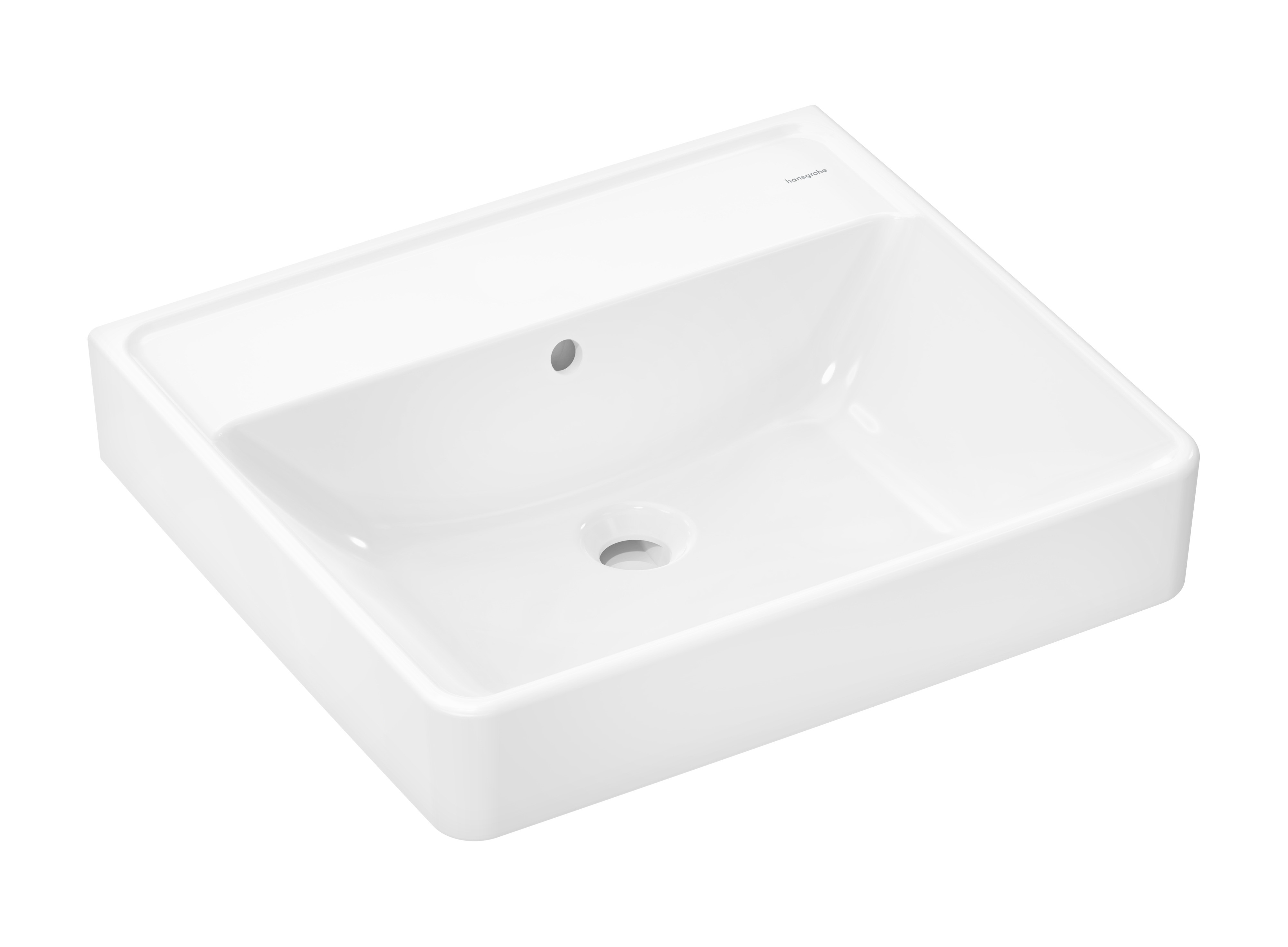 Hansgrohe Xanuia Q lavabo 55x48 cm rectangular clásico blanco 60235450