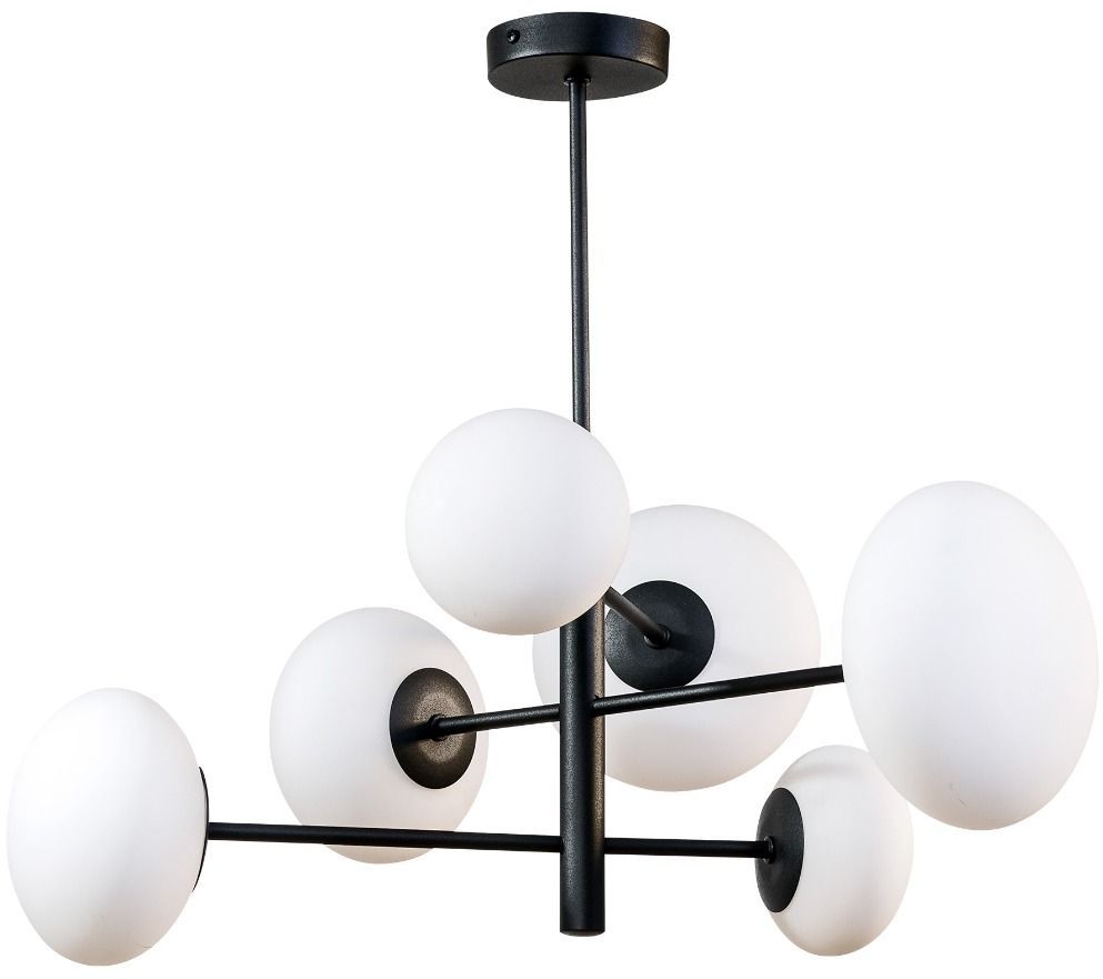 Zuma Line Omi lámpara de techo 6x5 W negro 1196