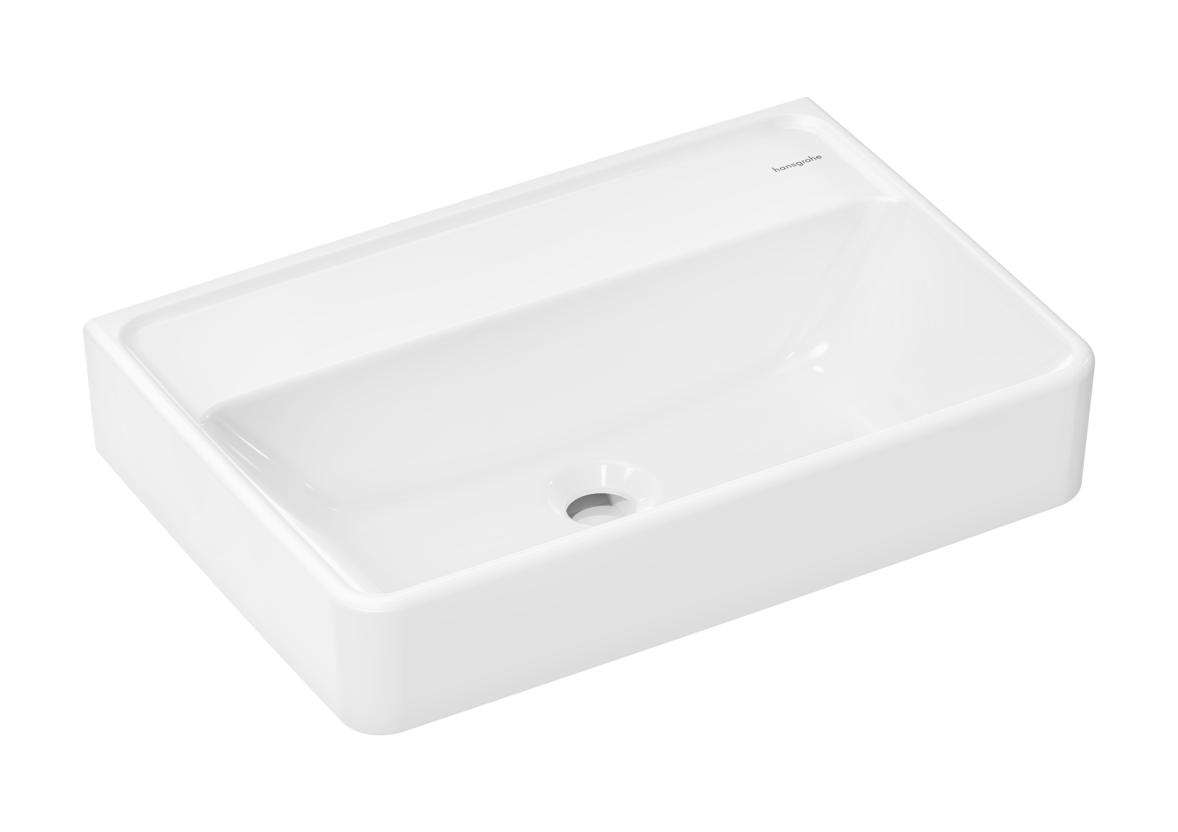 Hansgrohe Xanuia Q lavabo 55x37 cm rectangular clásico blanco 61123450