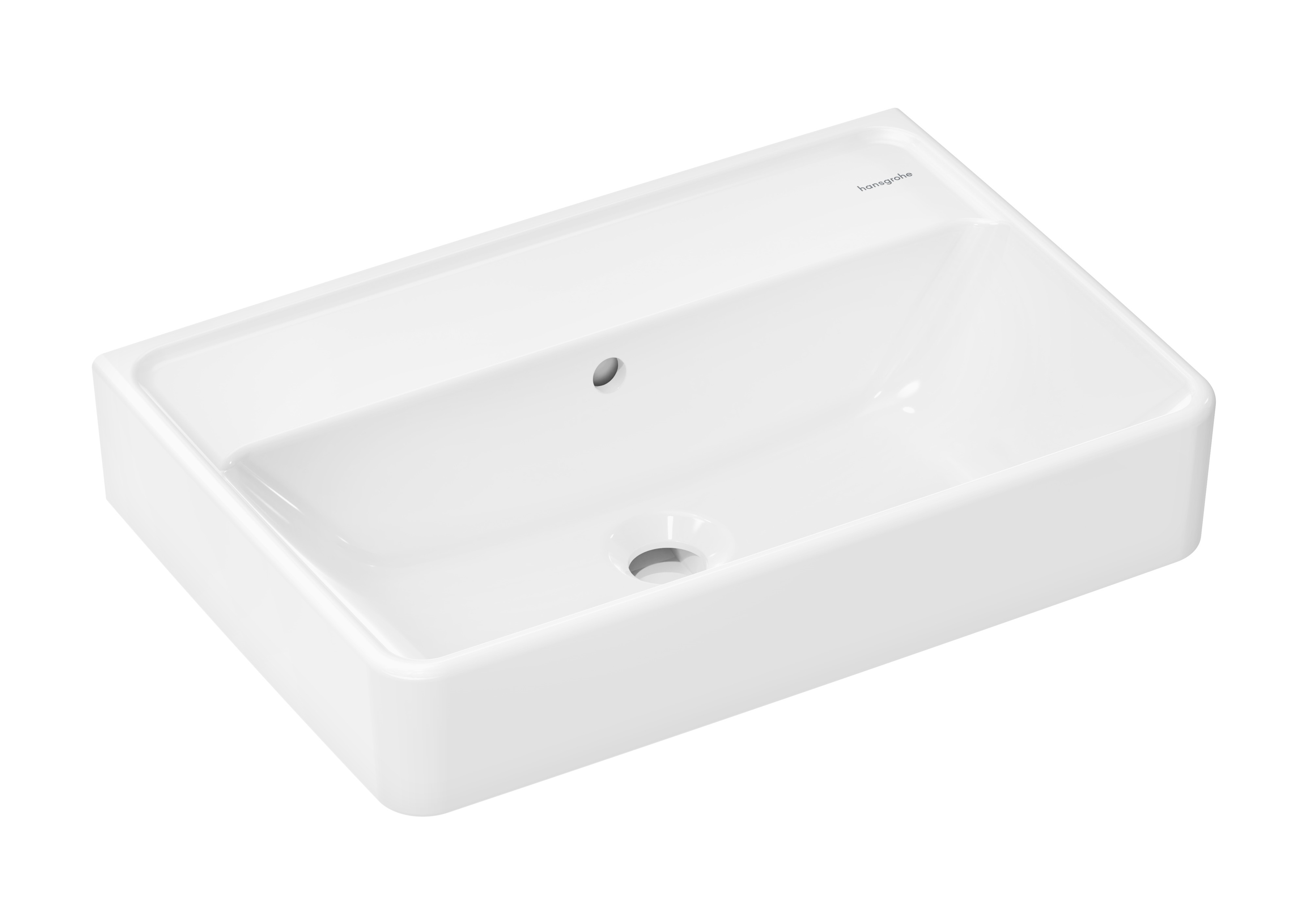 Hansgrohe Xanuia Q lavabo 55x37 cm rectangular clásico blanco 61121450