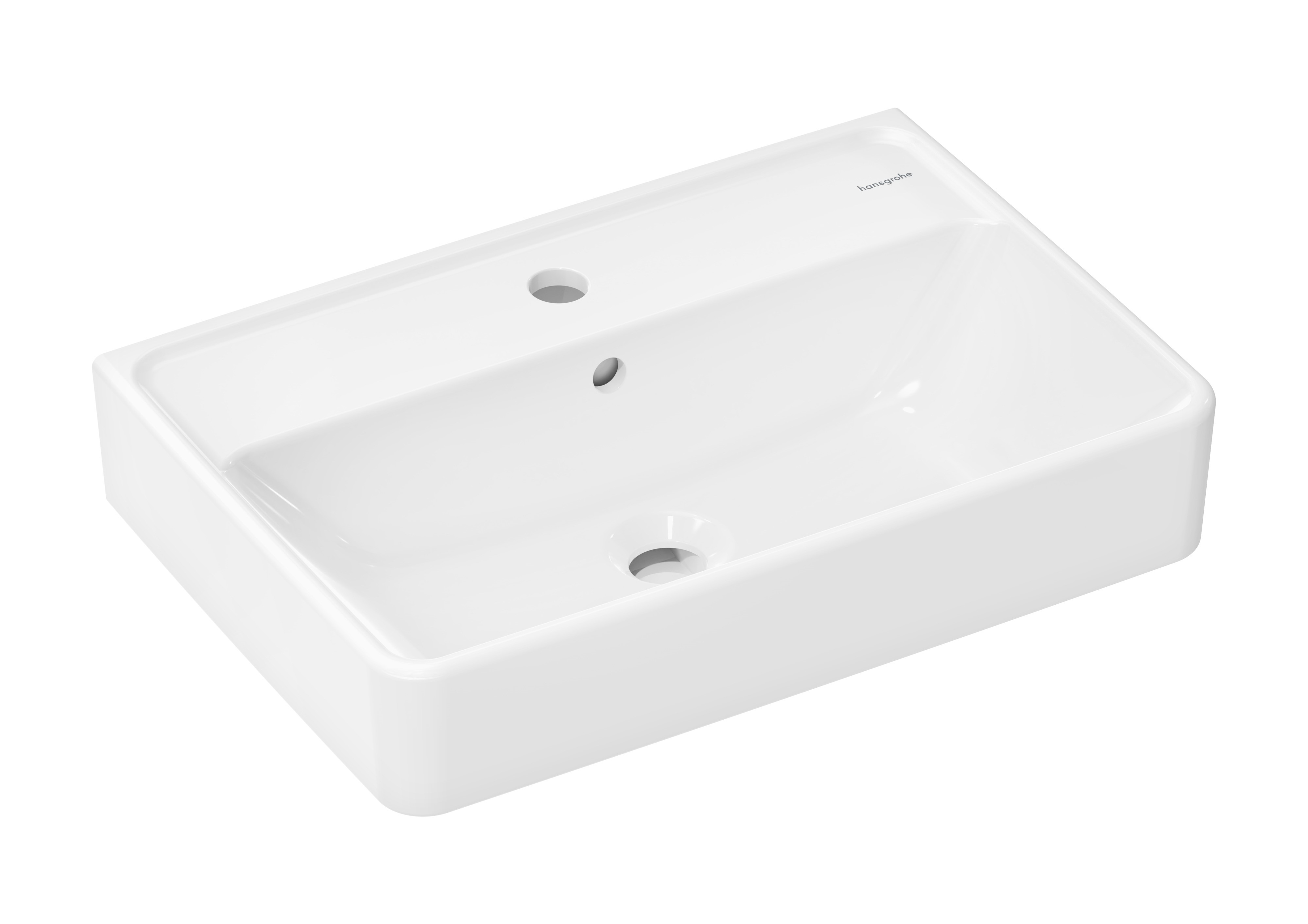 Hansgrohe Xanuia Q lavabo 55x37 cm rectangular clásico blanco 60209450