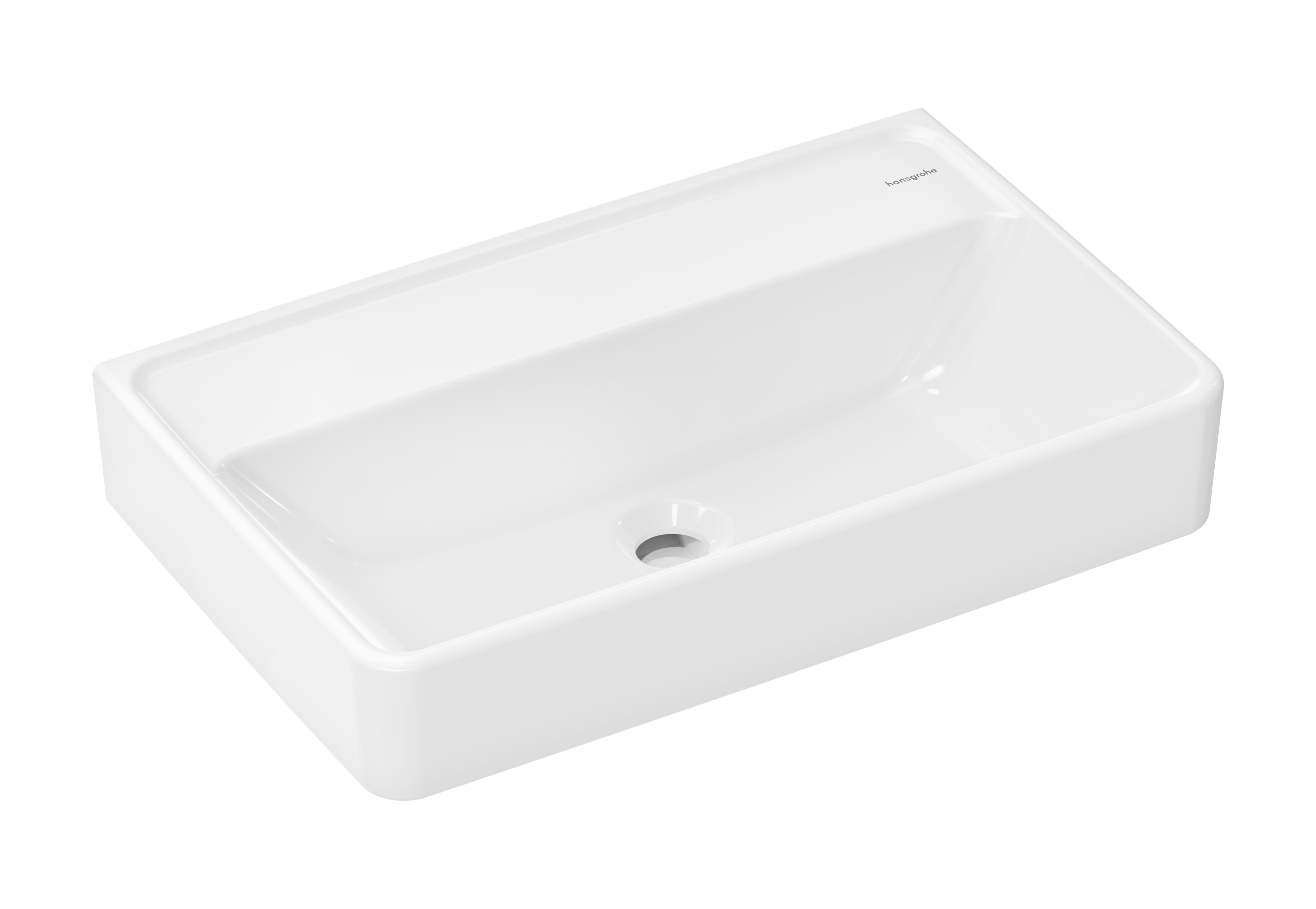 Hansgrohe Xanuia Q lavabo 60x37 cm rectangular clásico blanco brillante 60216450