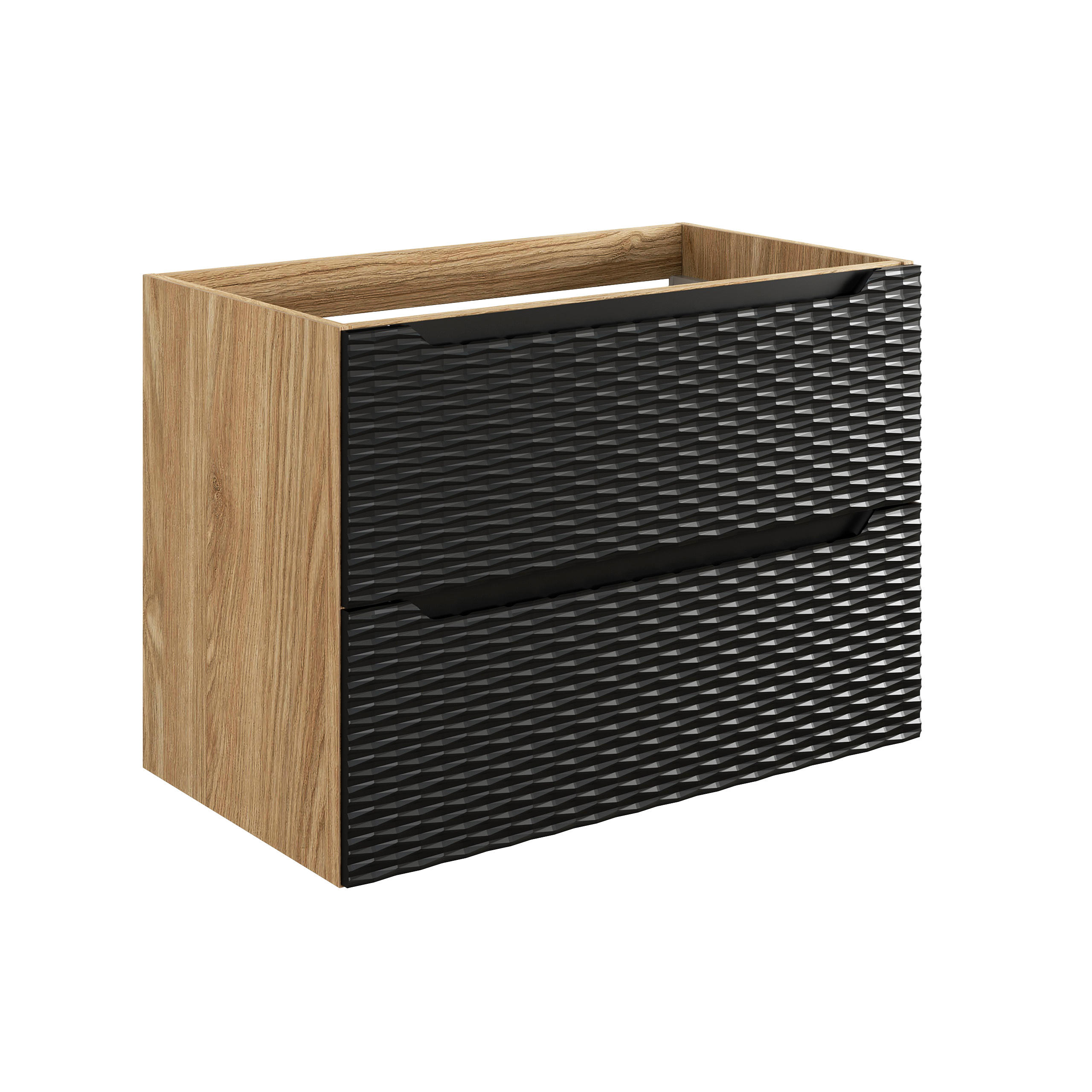 Comad Ocean Black armario 80x46x57 cm negro-roble OCEAN BLACK 82-80-2S