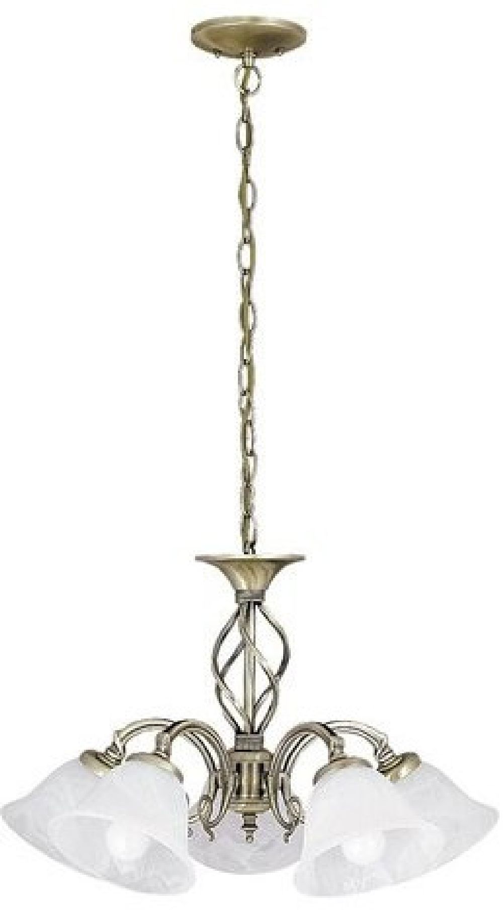 Rabalux Beckworth lámpara colgante 5x40 W marrón 7135