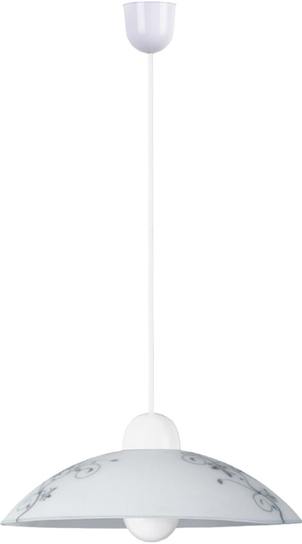 Rabalux Bloomy lámpara colgante 1x60 W blanco 1848