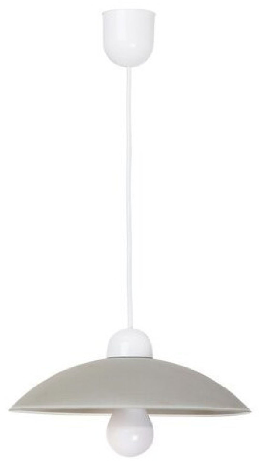 Rabalux Cupola Range lámpara colgante 1x60 W gris/gris ceniza 1408