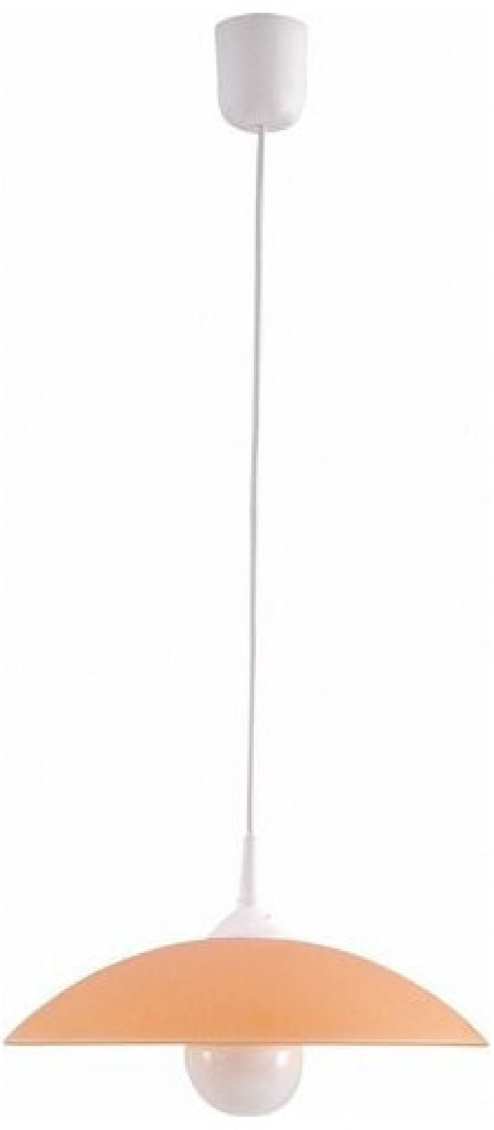 Rabalux Cupola Range lámpara colgante 1x60 W naranja 4613