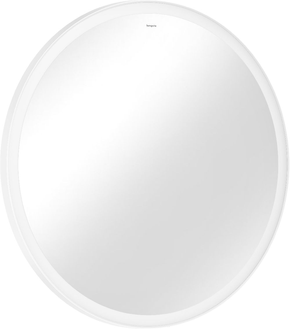 Hansgrohe Xarita Lite S espejo 90x90 cm circular con iluminación con lámina calefactora blanco 54980700