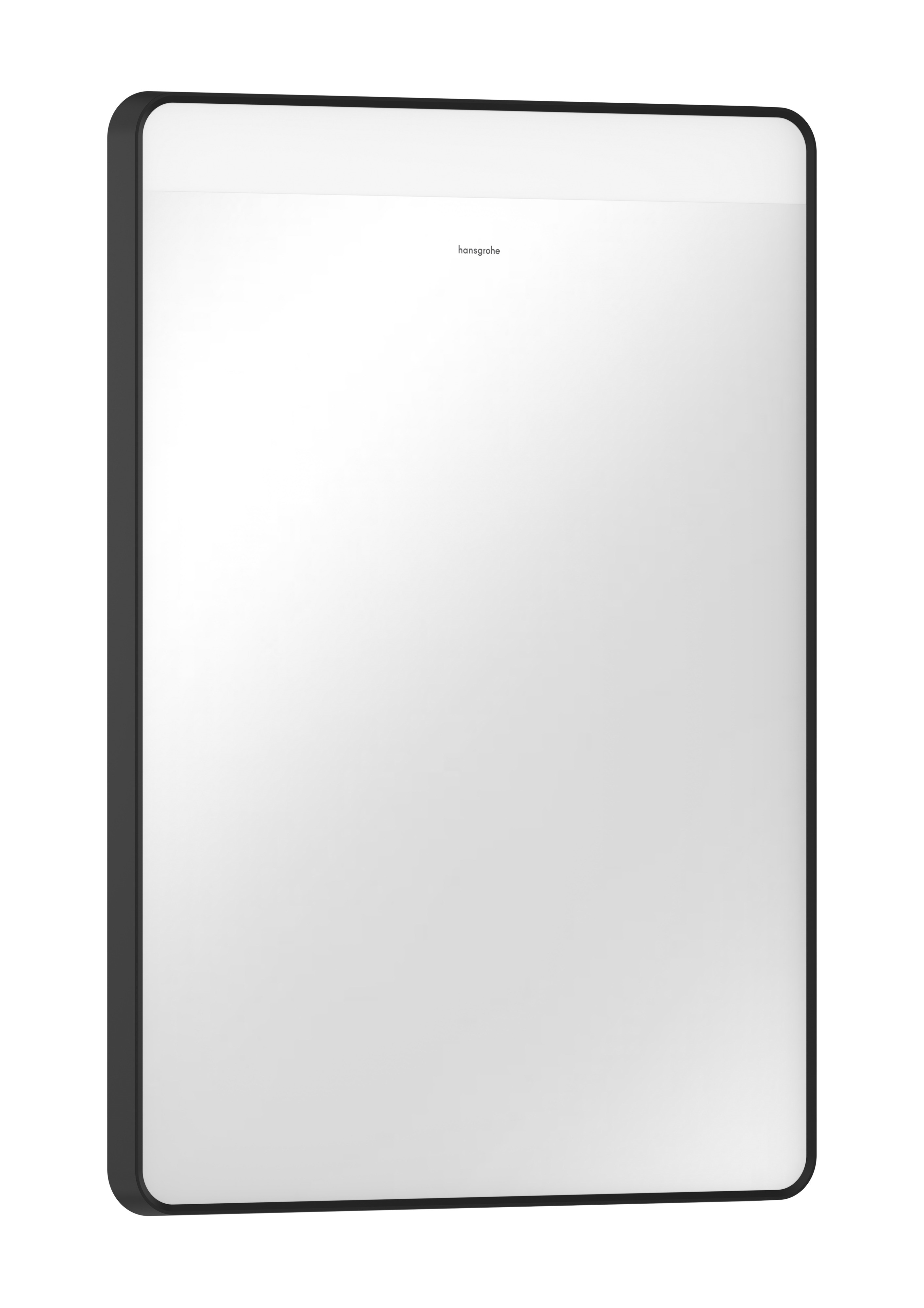 Hansgrohe Xarita Lite Q espejo 50x70 cm rectangular con iluminación con lámina calefactora negro 54969670