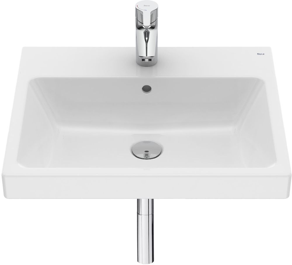 Roca Gap lavabo 55x46 cm rectangular clásico blanco A3270MV000