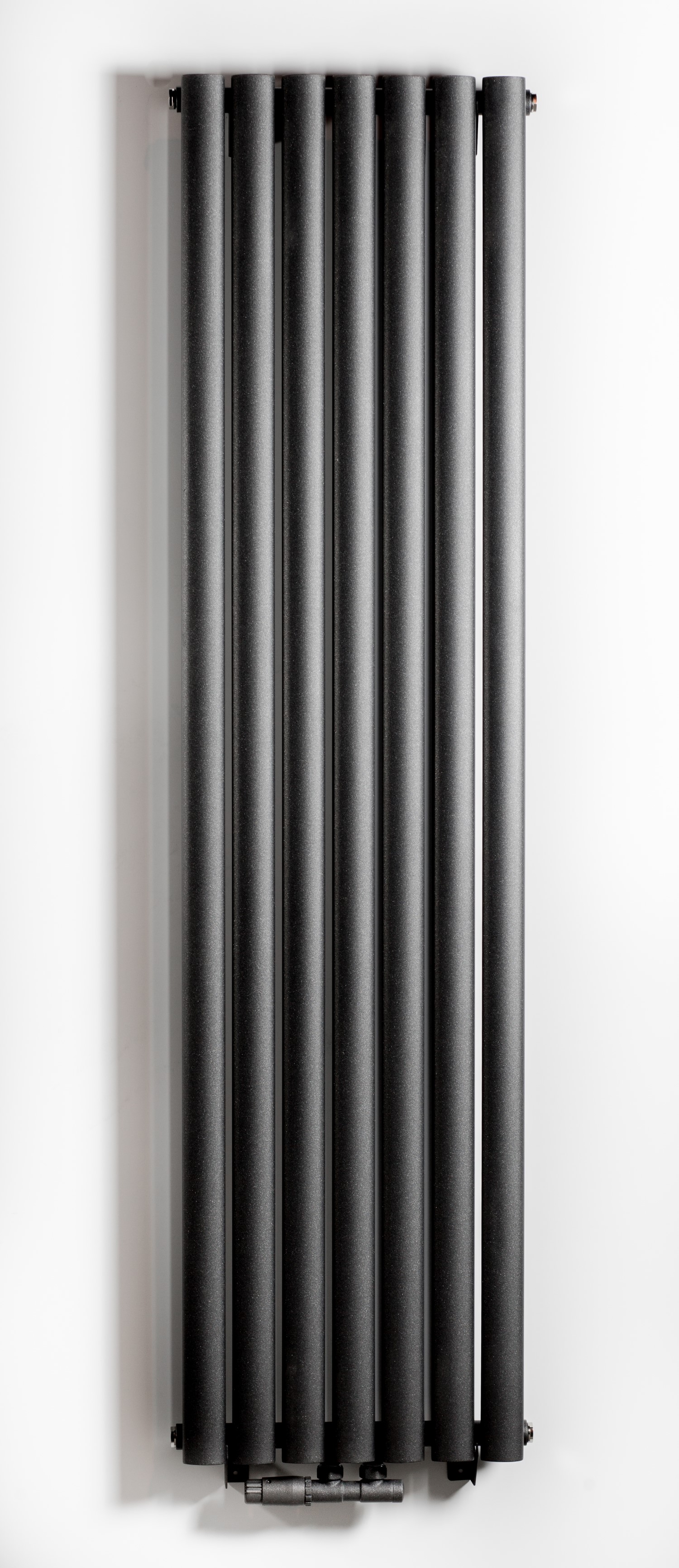 Luxrad Ring radiador decorativo 160x41 cm podłączenie inferior gris/grafito RIN1600410S007ZDC