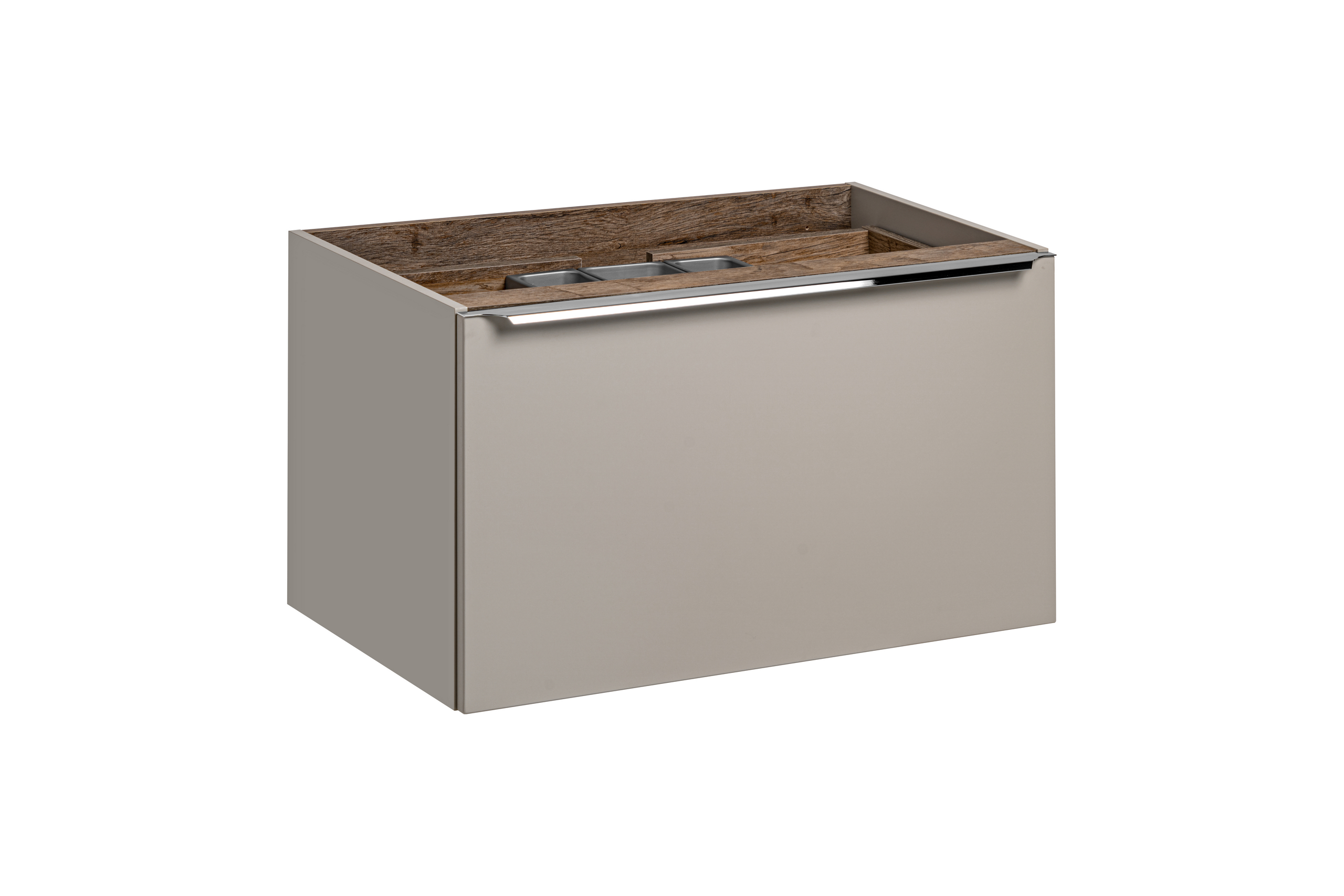 Comad Santa Fe Taupe armario 80x46x46 cm suspendido, para lavabo gris SANTA FE TAUPE 82-80-B-2S