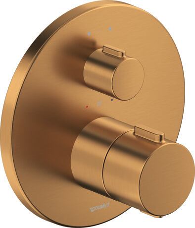 Duravit grifo de bañera y ducha empotrado con termostato || TH4200014004