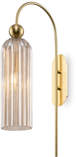 Maytoni Antic lámpara de pared 1x40 W oro-ámbar MOD302WL-01CG