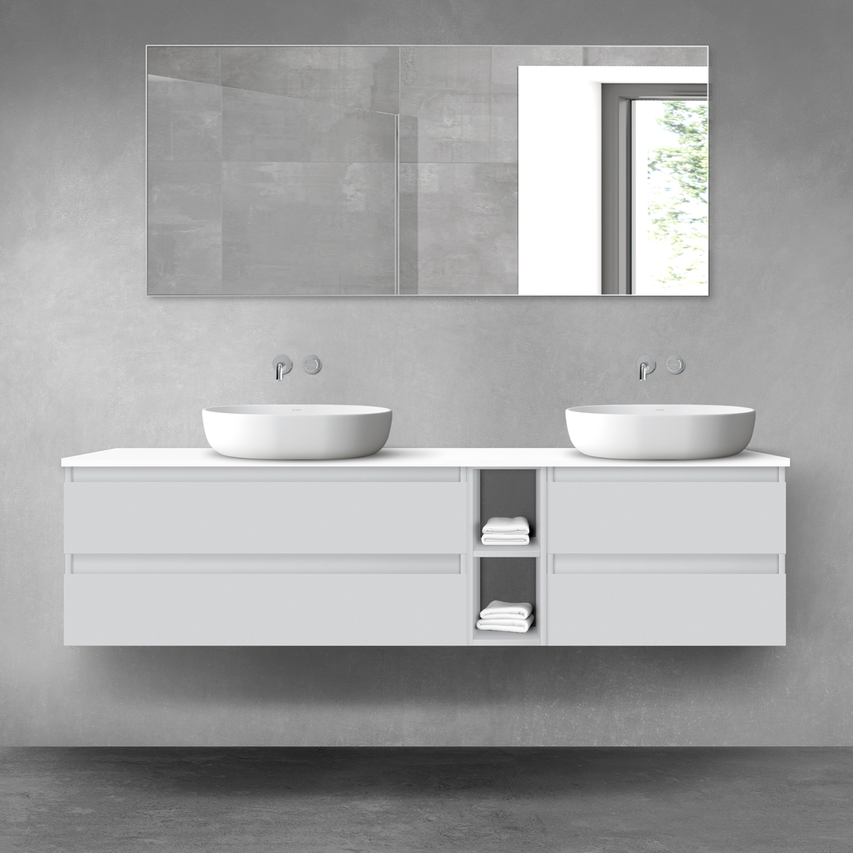 Conjunto armario Oltens Vernal 60002700, armario Oltens Vernal 60000700, 63009000, 60021700