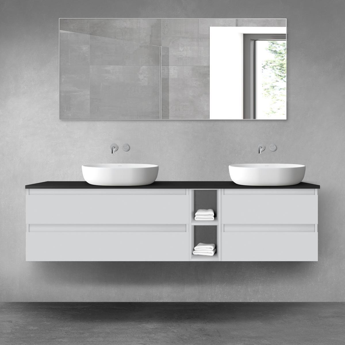 Conjunto armario Oltens Vernal 60002700, armario Oltens Vernal 60000700, 63009300, 60021700