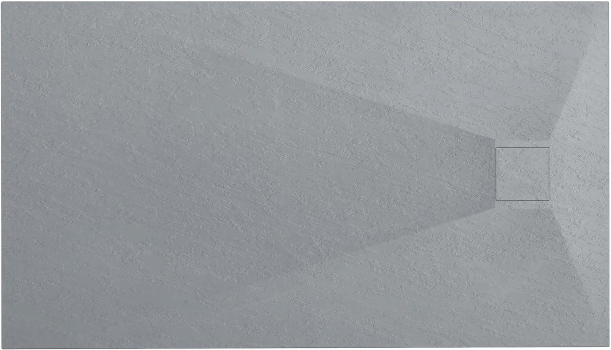 Rea Magnum Grey plato de ducha rectangular 120x90 cm gris REA-K4108