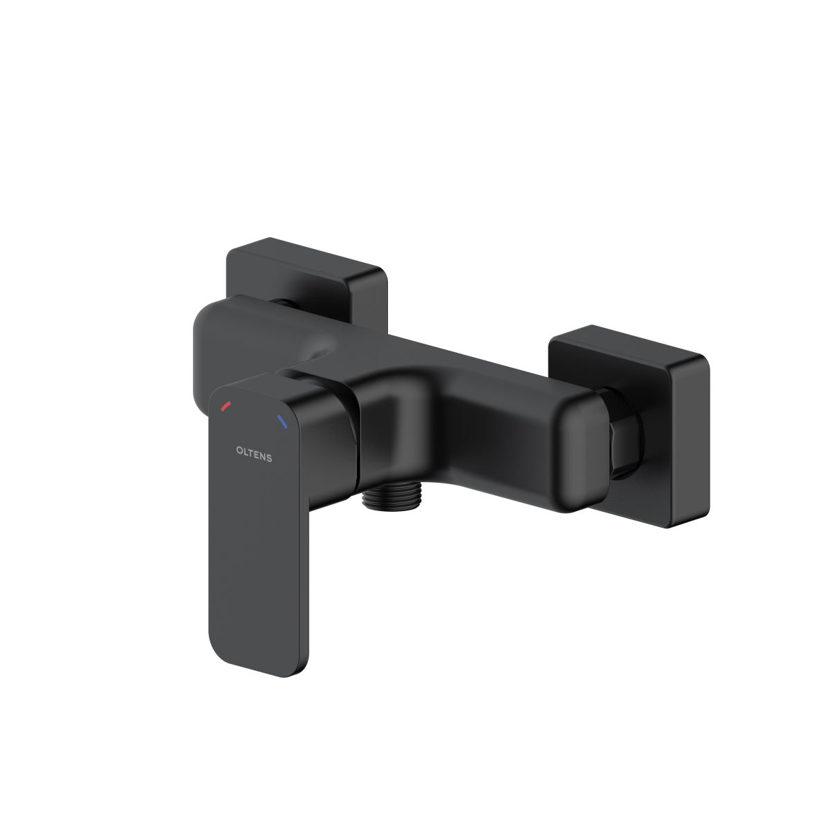 Oltens Hadsel grifo para ducha a pared negro mate 33006300