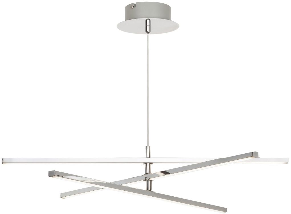 Rabalux Meredith lámpara colgante x18 W cromo 2480