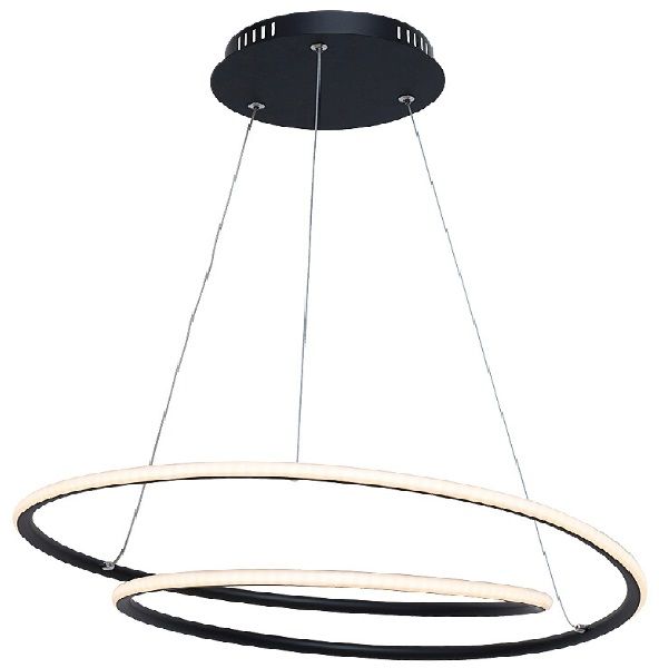 Rabalux Meridia lámpara colgante 1x40 W negro 3257