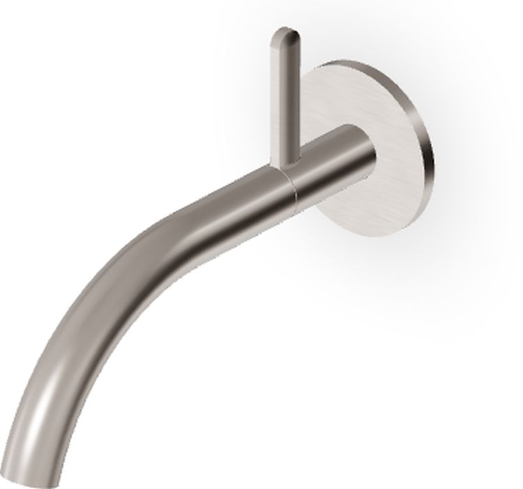 Zucchetti Isy22 grifo para lavabo empotrado níquel ZIS2815.C3