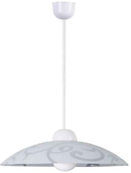 Rabalux Scroll lámpara colgante 1x60 W blanco 1846