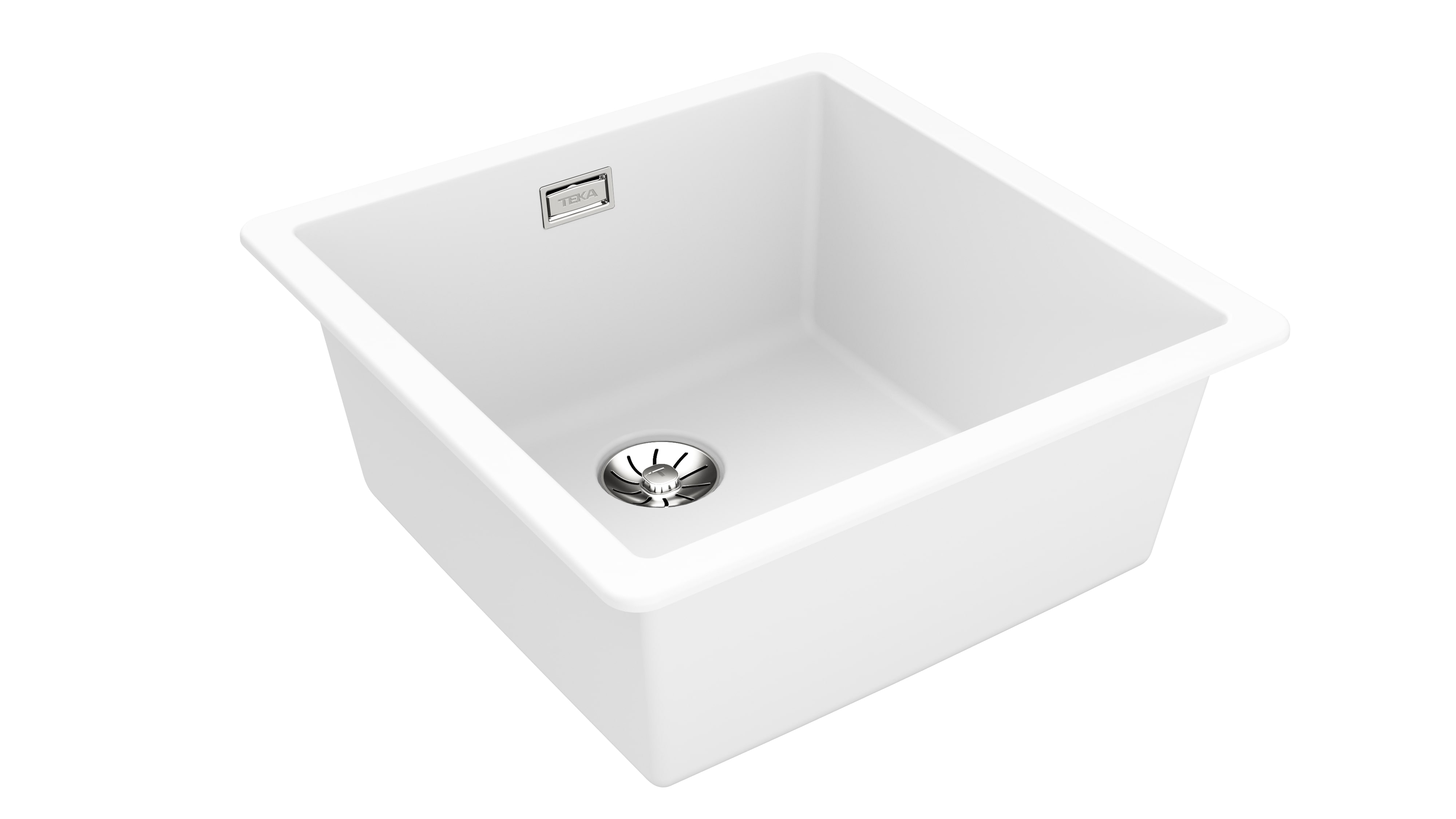 Teka Radea fregadero tegranit 45.6x45.6 cm blanco 115230050