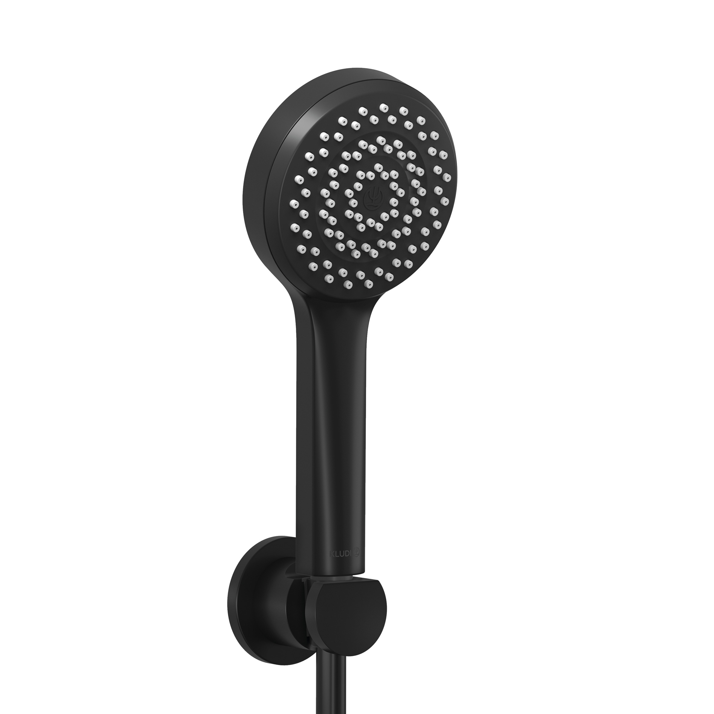 Kludi Dive conjunto de ducha a pared negro 688503900
