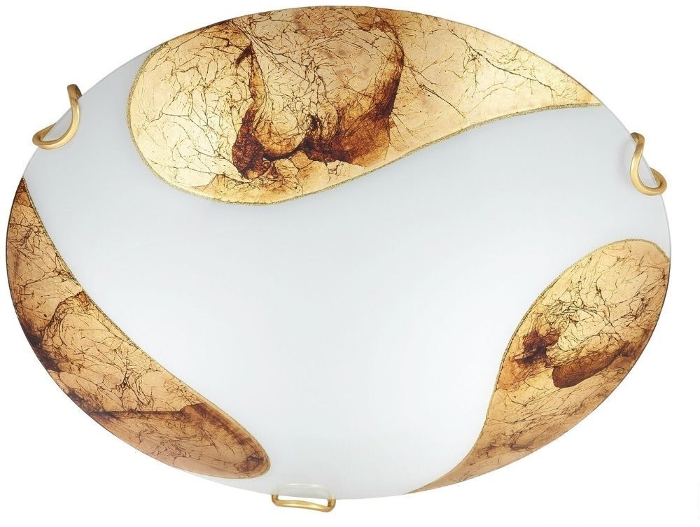 Rabalux Art Gold plafón 1x60 W blanco-oro 1941