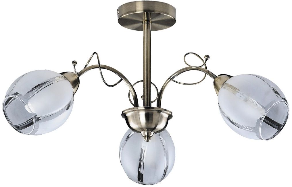 Rabalux Joel lámpara de techo 3x60 W marrón 2270