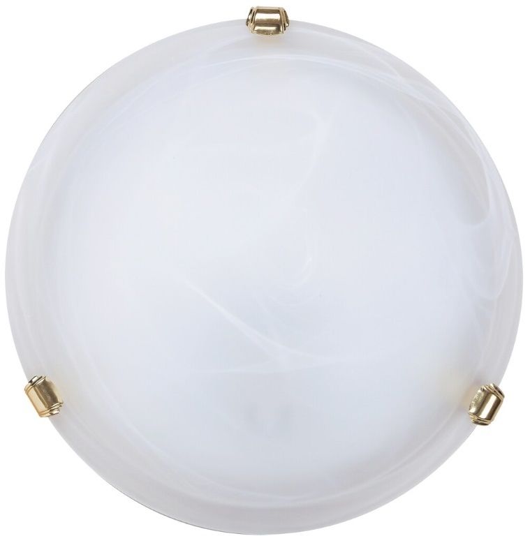 Rabalux Alabastro plafón 1x60 W blanco 3201
