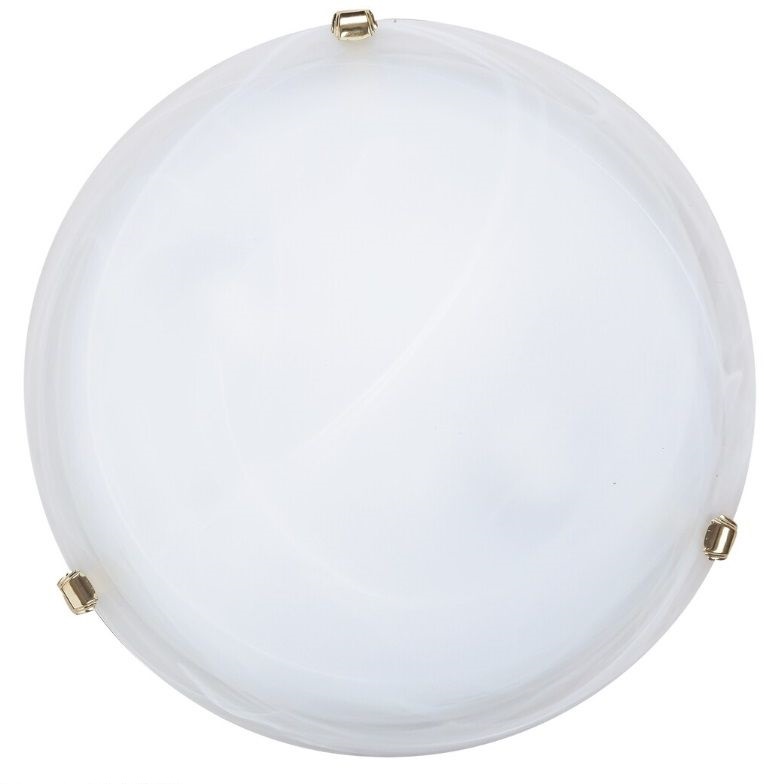 Rabalux Alabastro plafón 2x60 W blanco 3301