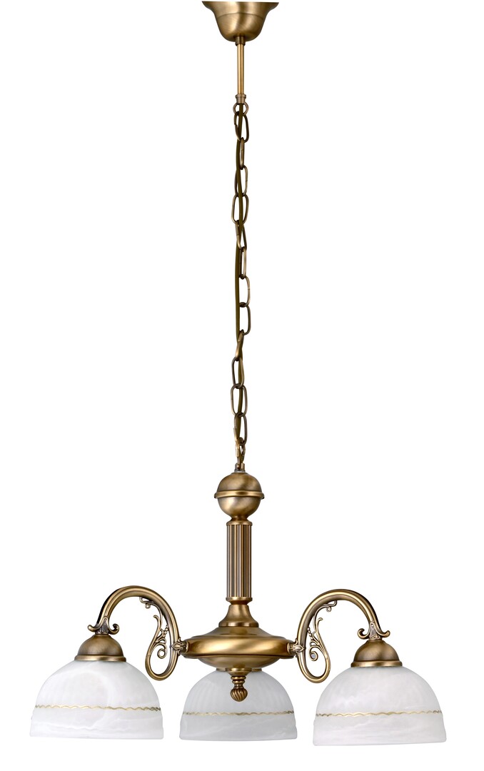 Rabalux Flossi lámpara colgante 3x40 W blanco-marrón 8813