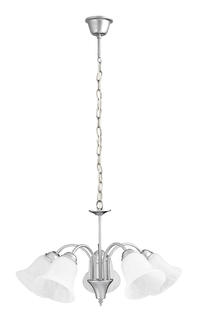 Rabalux Francesca lámpara colgante 5x40 W blanco-marrón 7365
