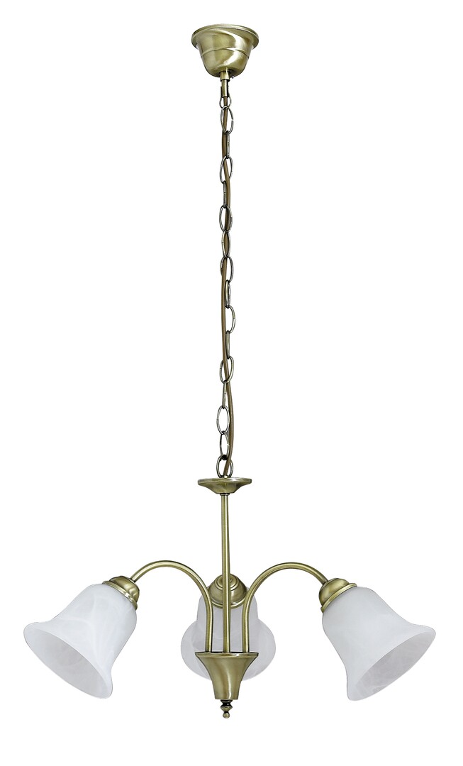 Rabalux Francesca lámpara colgante 3x40 W blanco-marrón 7373