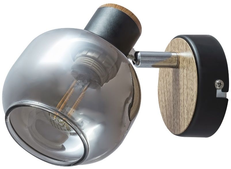 Rabalux Salazar lámpara de pared 1x40 W ahumado 5397