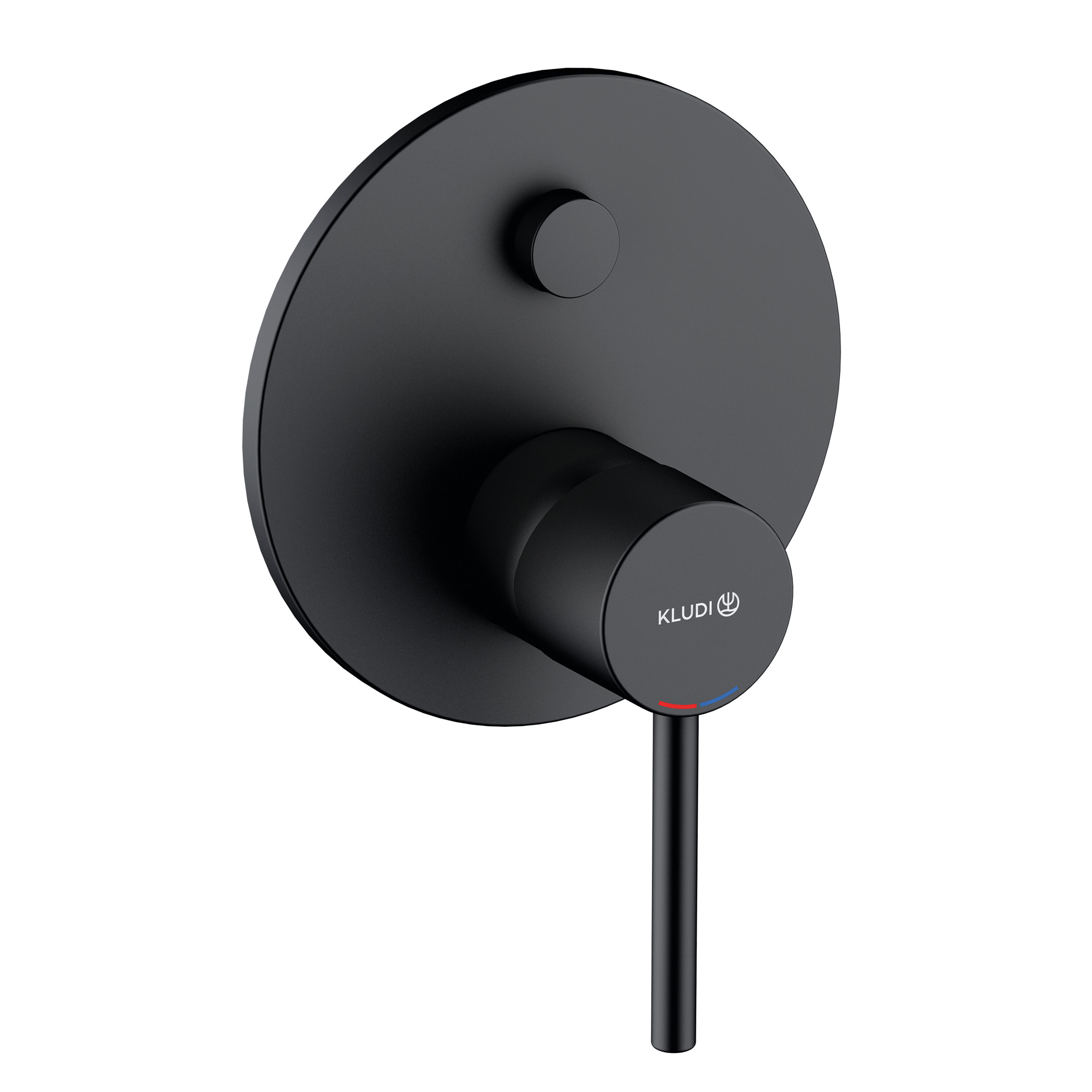 Kludi Bozz grifo de bañera y ducha empotrado negro 387593976