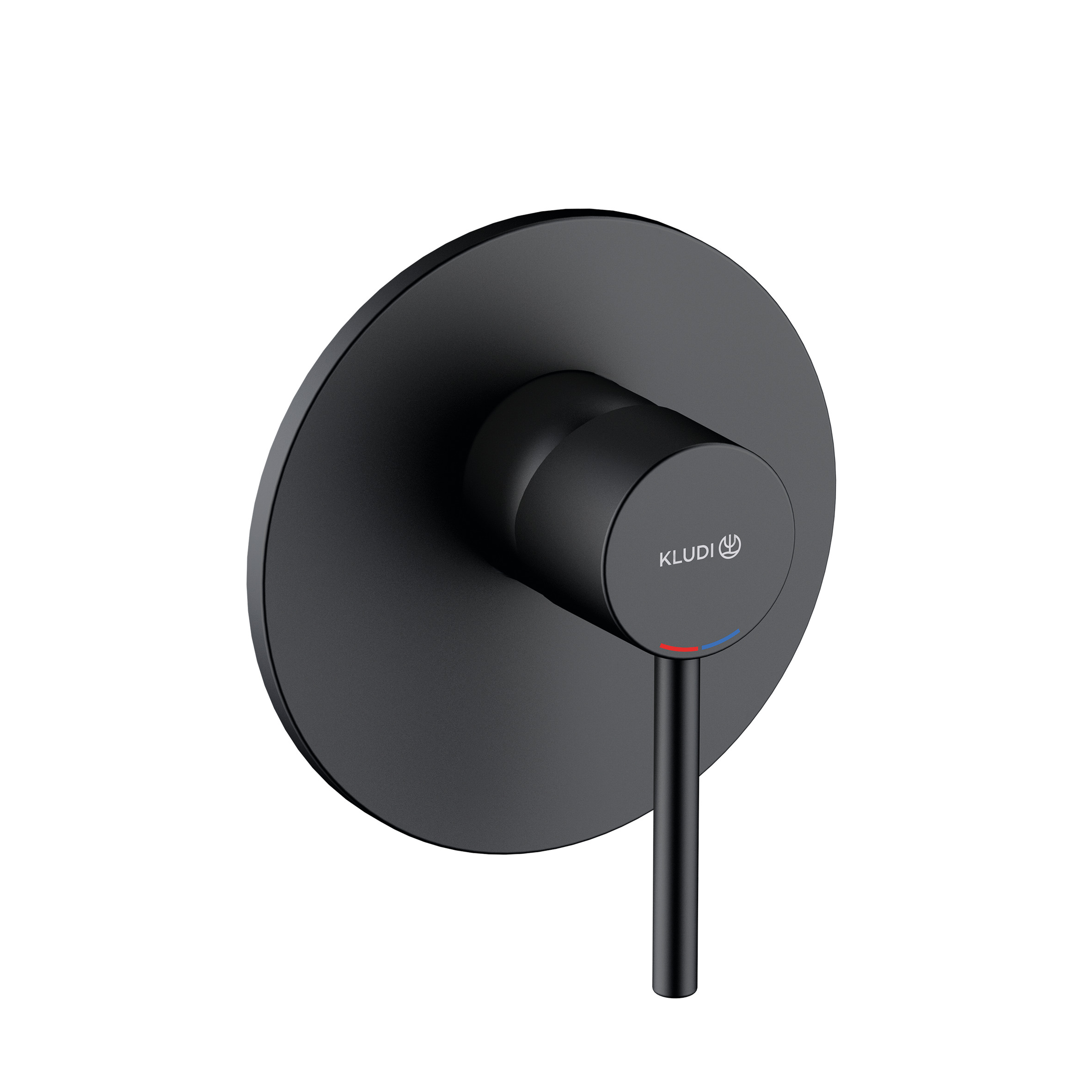 Kludi Bozz grifo para ducha empotrado negro 387553976