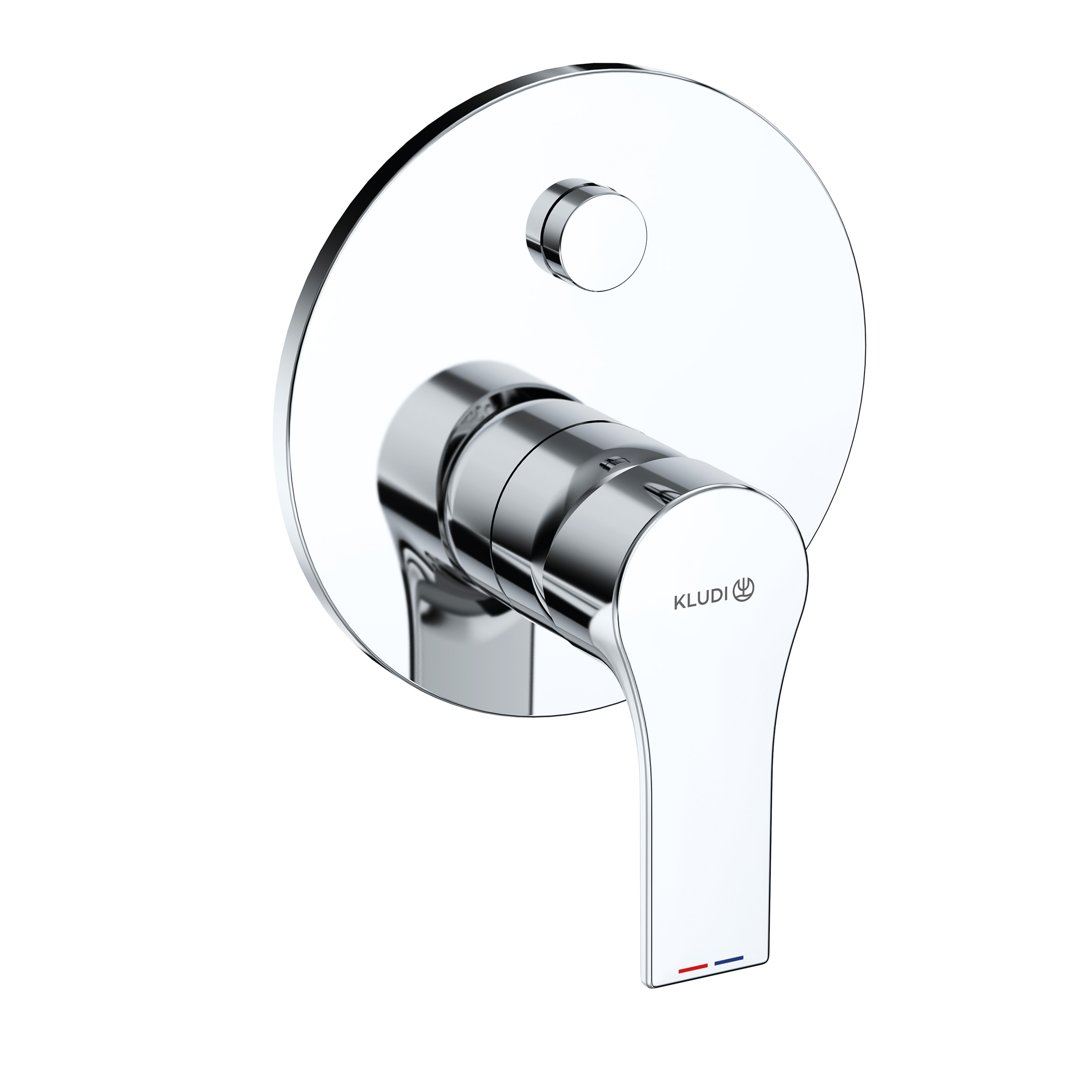 Kludi Zenta SL grifo de bañera y ducha empotrado cromo 487590565