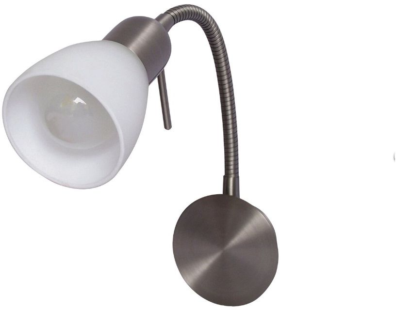 Rabalux Soma lámpara de pared 1x40 W blanco-cromo-satinado 6300