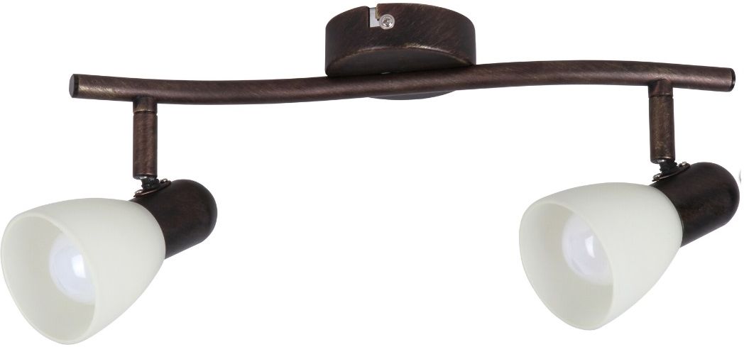 Rabalux Soma lámpara de techo 2x40 W marrón-crema 6592
