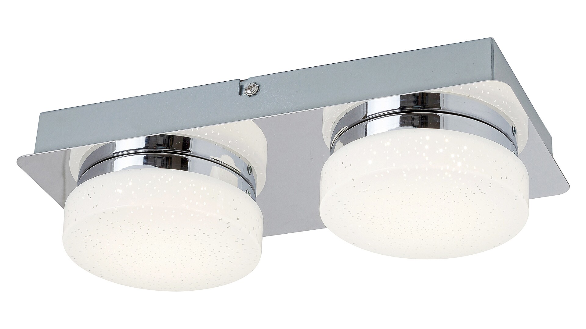 Rabalux Hilary lámpara de techo 2x10 W blanco-cromo 5662