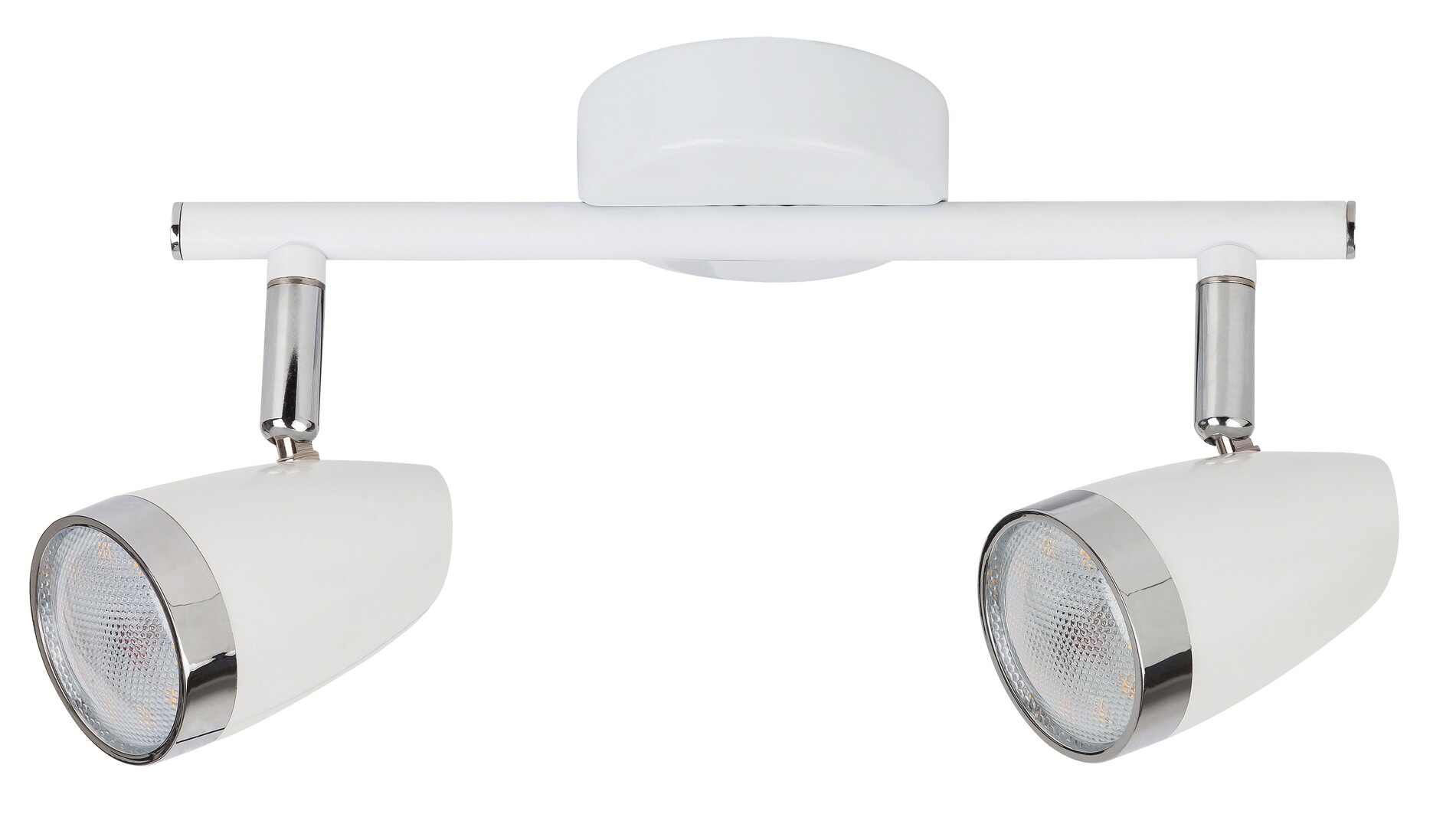 Rabalux Karen lámpara de techo 2x4 W blanco-cromo 6667