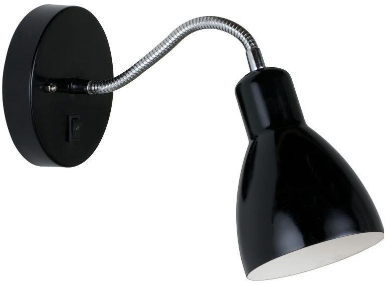 Nordlux Cyclone lámpara de pared 1x15 W negro 72991003